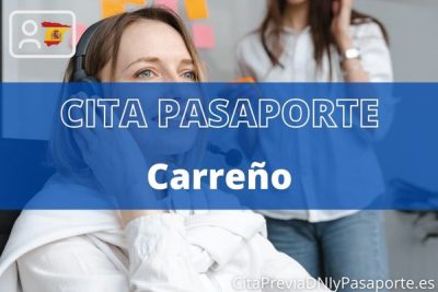 Reserva tu cita previa para renovar el Pasaporte en Carreño