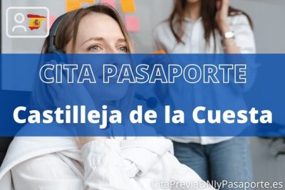 Reserva tu cita previa para renovar el Pasaporte en Castilleja de la Cuesta