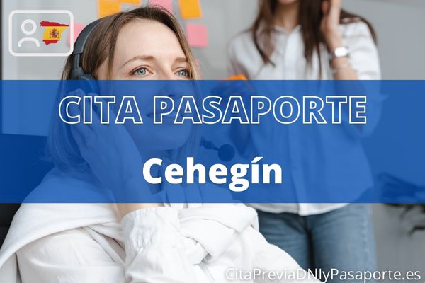 Reserva tu cita previa para renovar el Pasaporte en Cehegín