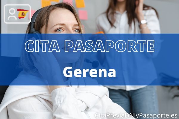 Reserva tu cita previa para renovar el Pasaporte en Gerena