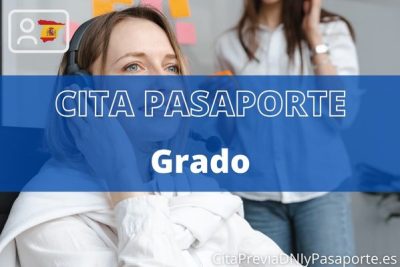 Reserva tu cita previa para renovar el Pasaporte en Grado