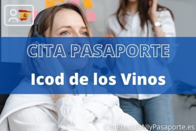 Reserva tu cita previa para renovar el Pasaporte en Icod de los Vinos