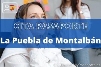 Reserva tu cita previa para renovar el Pasaporte en La Puebla de Montalbán