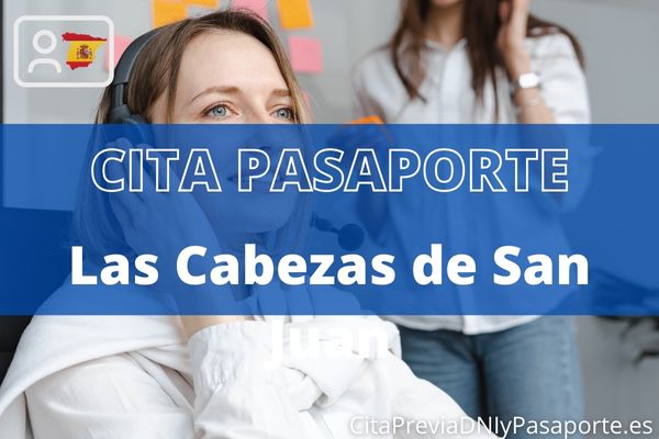 Reserva tu cita previa para renovar el Pasaporte en Las Cabezas de San Juan