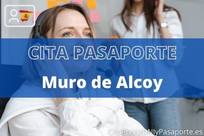 Reserva tu cita previa para renovar el Pasaporte en Muro de Alcoy