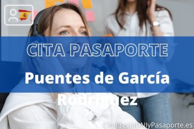 Reserva tu cita previa para renovar el Pasaporte en Puentes de García Rodríguez