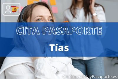 Reserva tu cita previa para renovar el Pasaporte en Tías