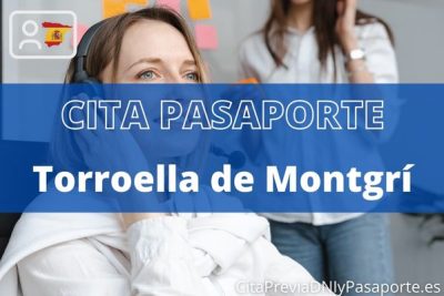 Reserva tu cita previa para renovar el Pasaporte en Torroella de Montgrí