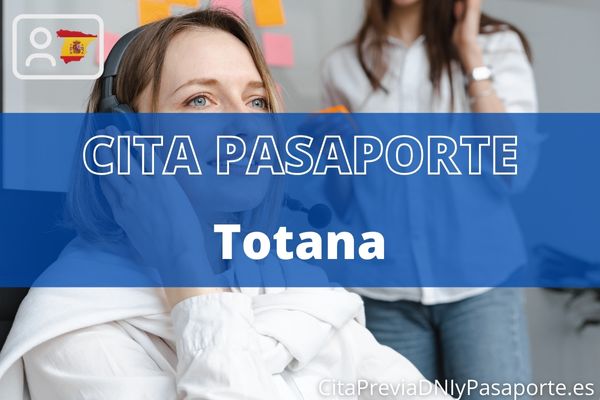 Reserva tu cita previa para renovar el Pasaporte en Totana