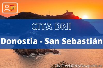 Reserva tu cita previa para renovar el DNI-e en Donostia – San Sebastián