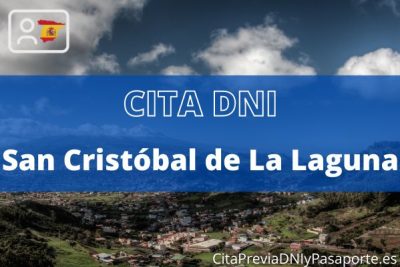 Reserva tu cita previa para renovar el DNI-e en San Cristóbal de La Laguna