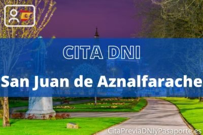 Reserva tu cita previa para renovar el DNI-e en San Juan de Aznalfarache