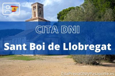 Reserva tu cita previa para renovar el DNI-e en Sant Boi de Llobregat