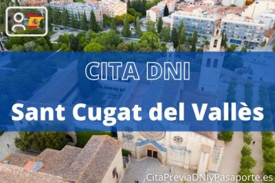 Reserva tu cita previa para renovar el DNI-e en Sant Cugat del Vallès
