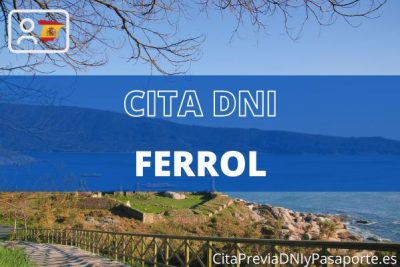 Reserva tu cita previa para renovar el DNI en Ferrol
