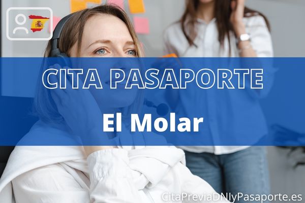 Reserva tu cita previa para renovar el Pasaporte en El Molar