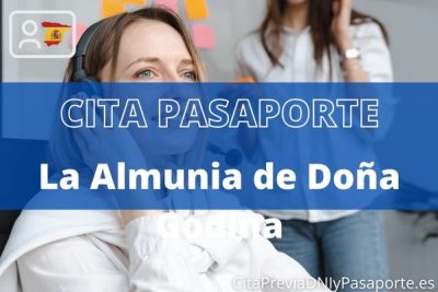 Reserva tu cita previa para renovar el Pasaporte en La Almunia de Doña Godina