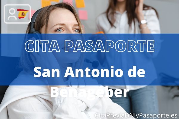 Reserva tu cita previa para renovar el Pasaporte en San Antonio de Benagéber